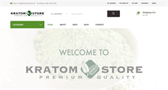 Desktop Screenshot of kratomstore.com