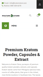 Mobile Screenshot of kratomstore.com